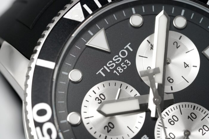 Tissot Chronograph Watch SEASTAR 1000 Black Rubber - T120.417.17.051.00 - Image 8